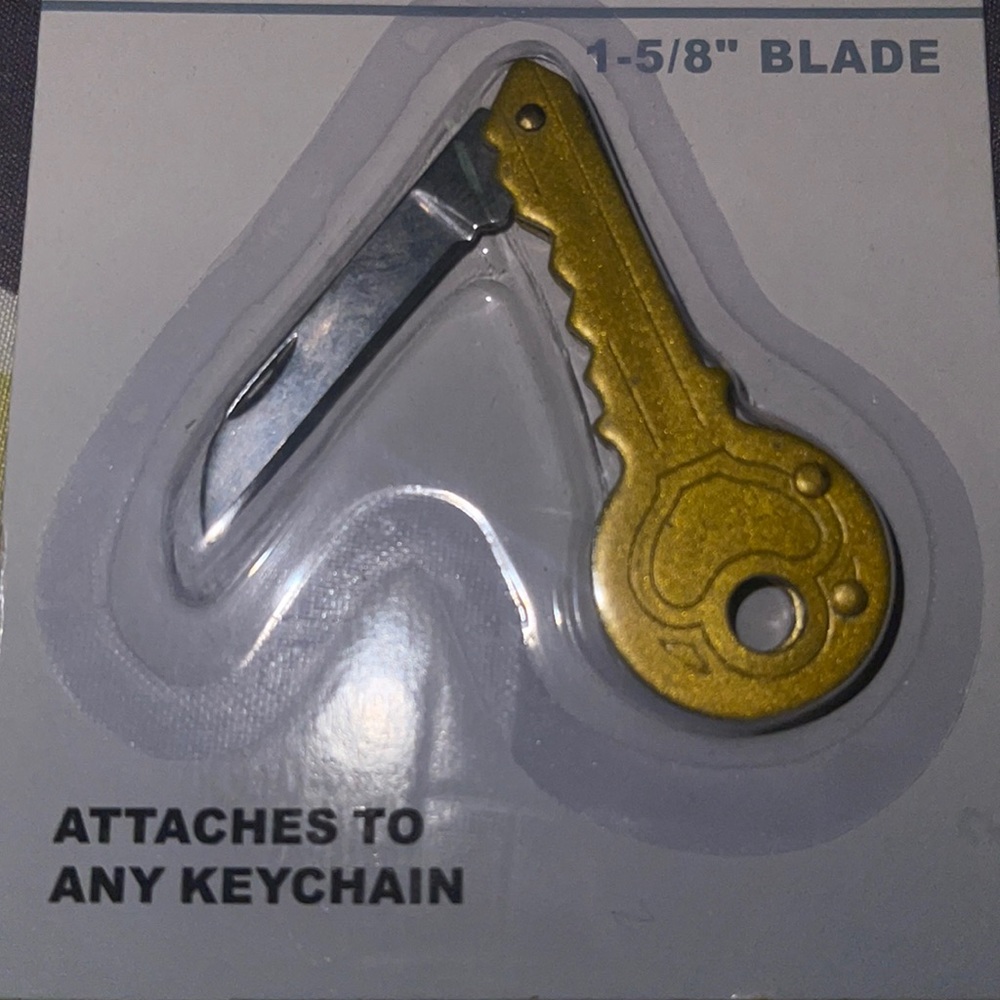 Self Defense Hidden Key Knife